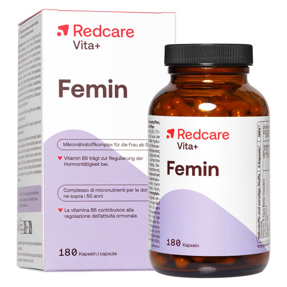 Redcare Vita+ Femin 180 pz Capsule