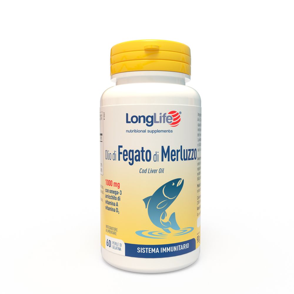 LongLife® Olio di Fegato Merluzzo Perle 78 g