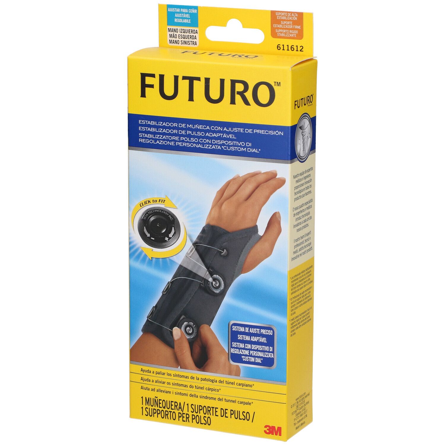 FUTURO™ Stabilizzatore Per Polso Sinistro Custom Dial 1 pz Bendaggio/i