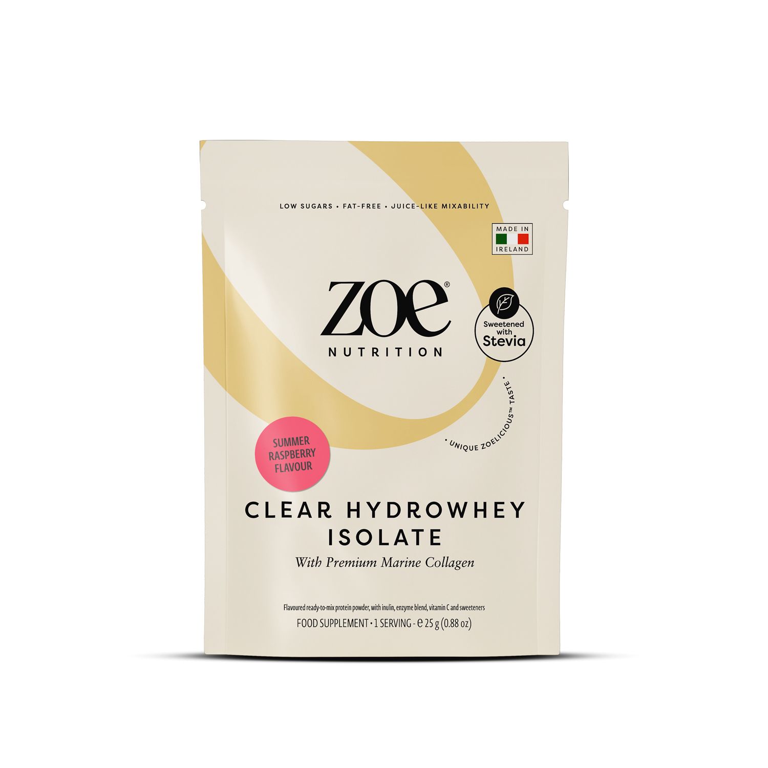 zoe Clear Hydrowhey 25 g Polvere