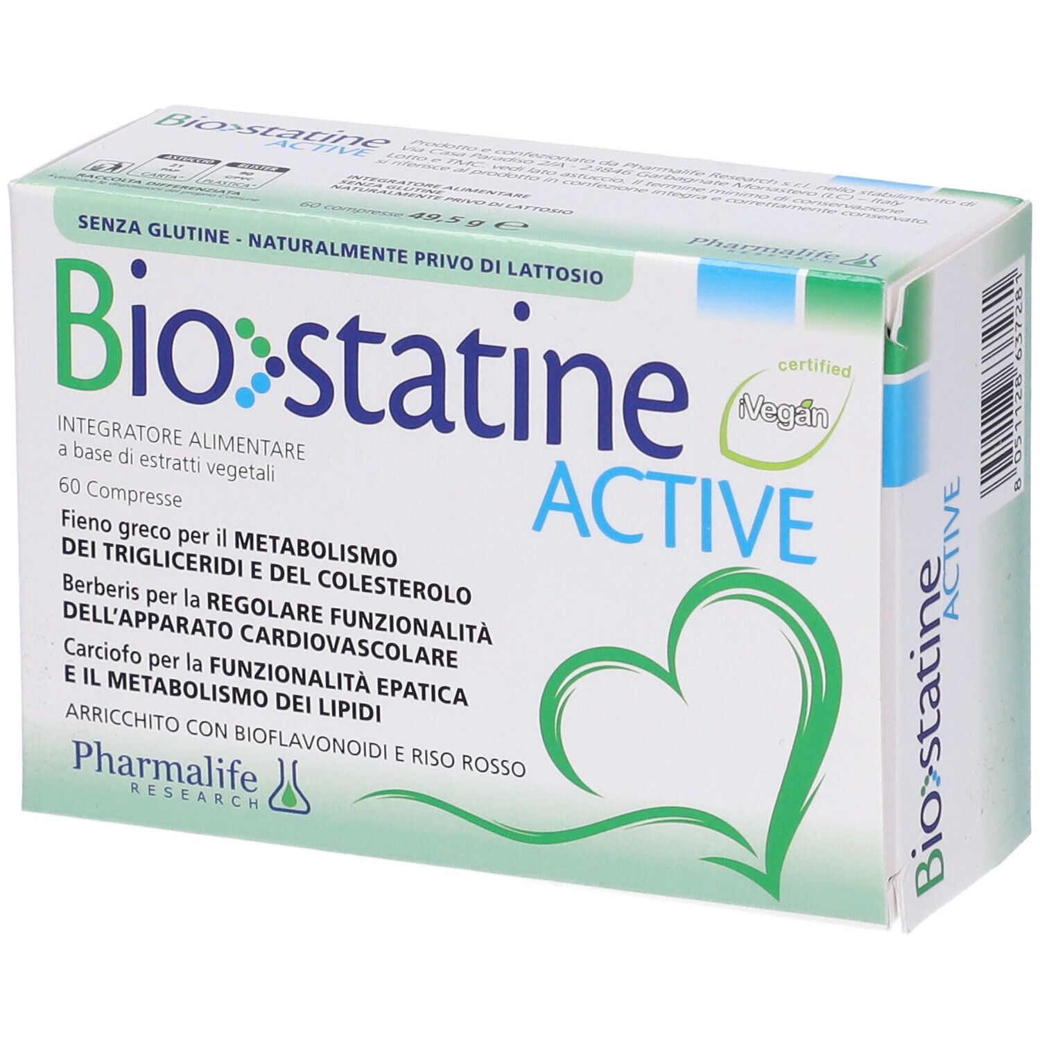 Pharmalife Biostatine Active 49,5 g Compresse