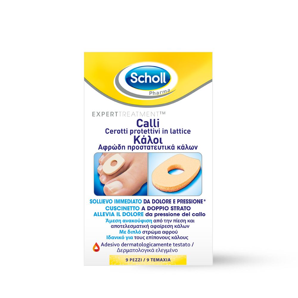 Scholl Calli Cerotti in Lattice 1 pz Cerotto