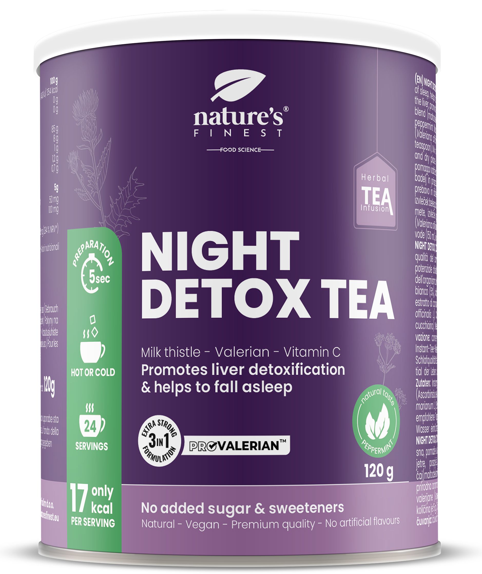 Nature's Finest Night Detox Tea 120 g