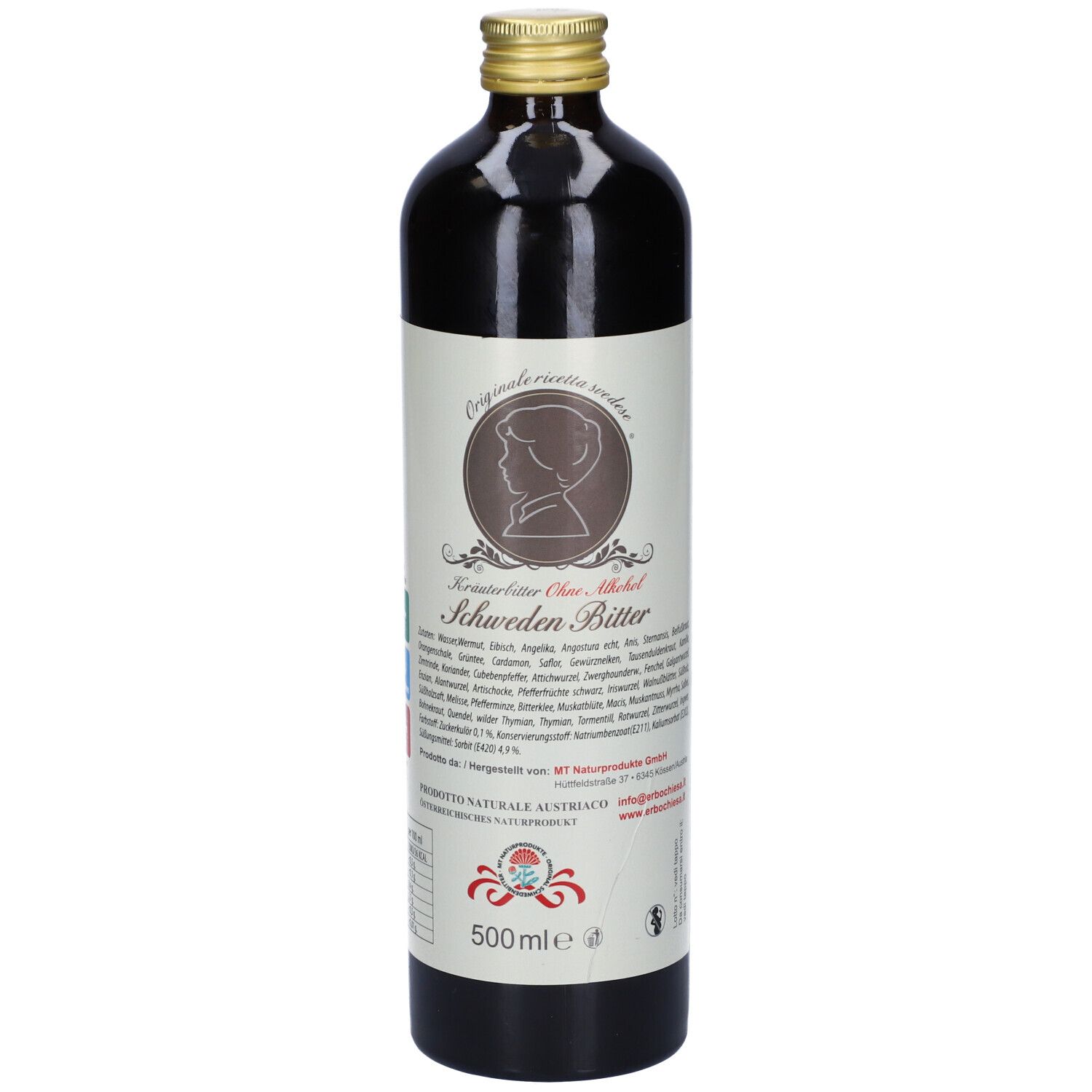 Amaro S/Alc Maria Treben 500Ml 500 ml Soluzione