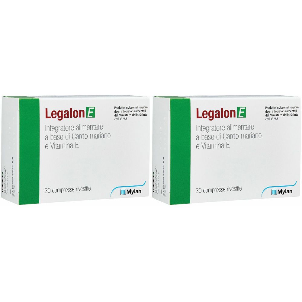 Legalon E Set da 2 2x30 pz Compresse rivestite con film