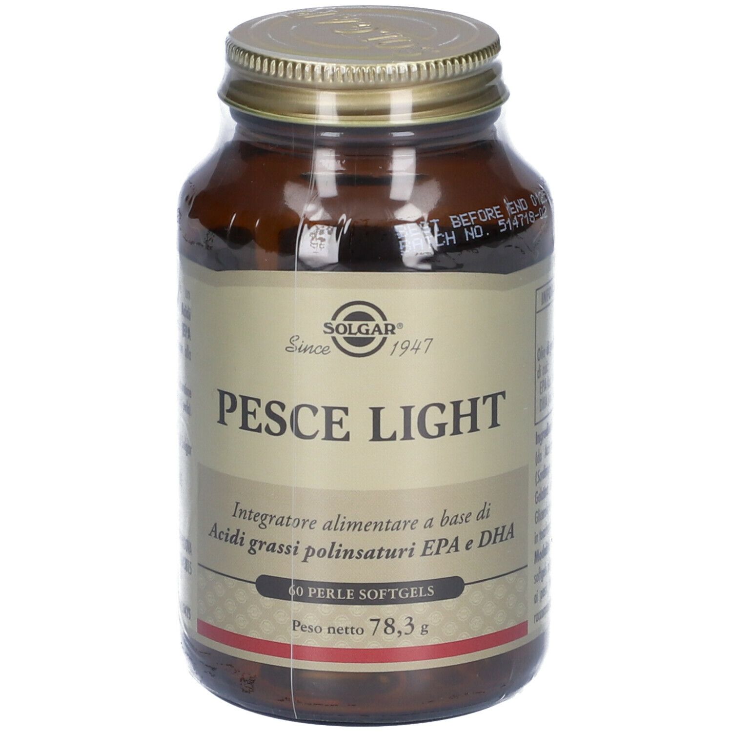 SOLGAR® Pesce Light 78,3 g Perle