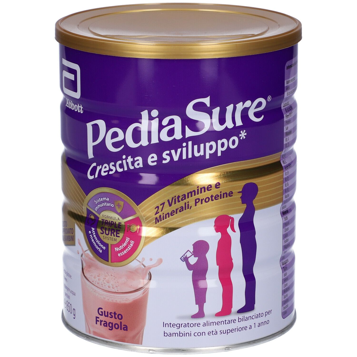 Pediasure Crescita & Sviluppo Rinforza 850 g Polvere per soluzione ora