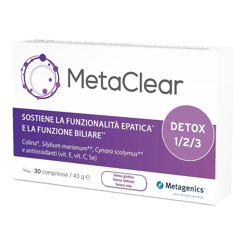 Metagenics™ MetaClear® 43 g Compresse