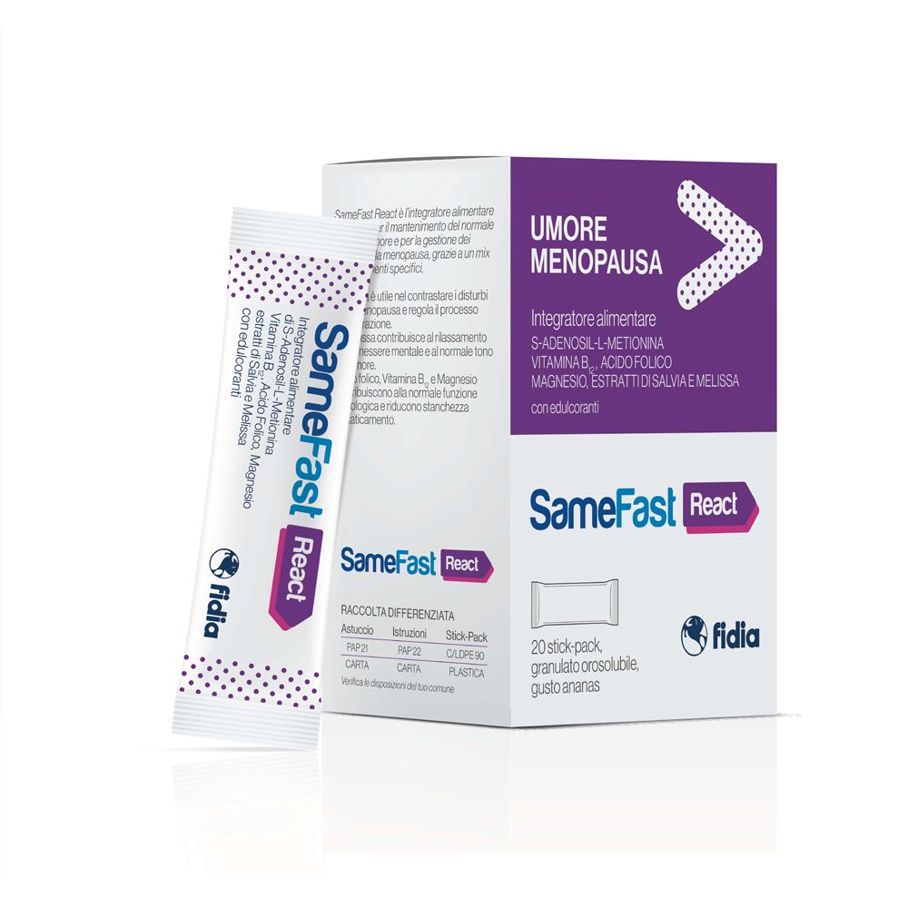 Fidia SameFast React Bustine 46,2 g Polvere per soluzione orale