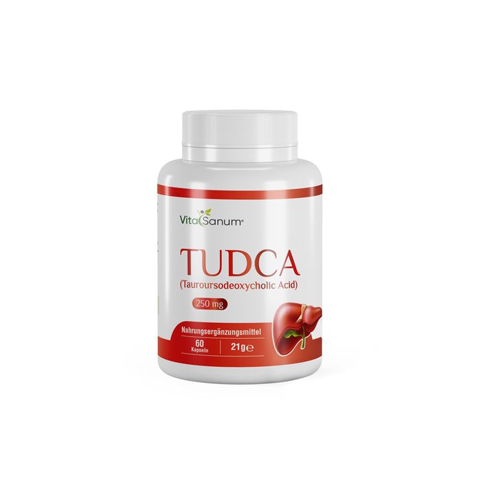 VitaSanum® - TUDCA (Acido Tauroursodesossicolico) 60 pz Capsule