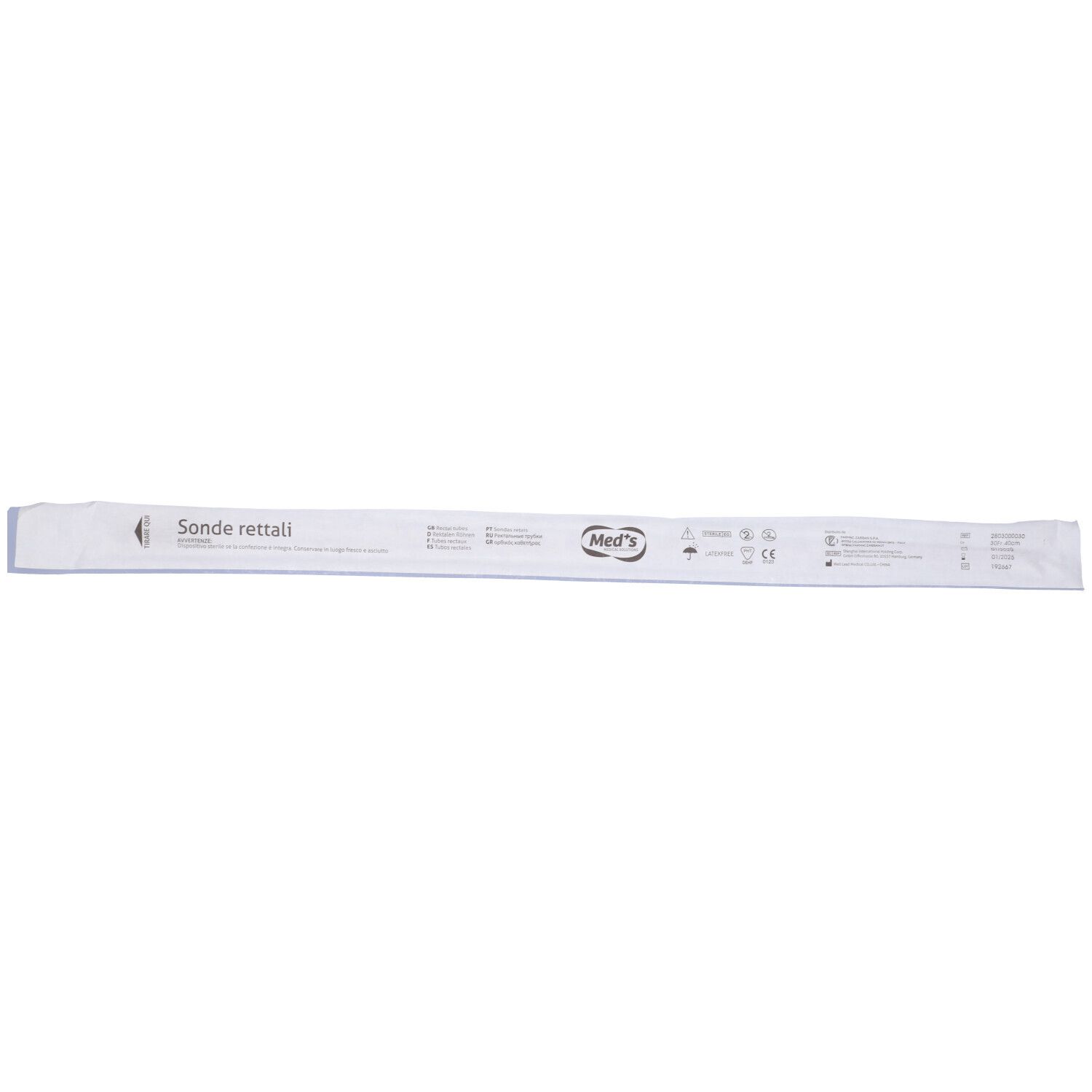 Sonde Rettali Ch 30 1 pz Catetere