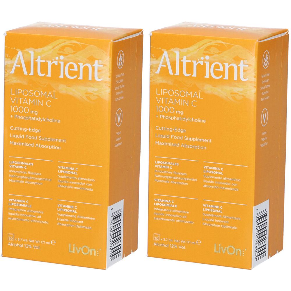 Altrient Liposomal Vitamin C Set da 2 2x30 pz Bustina