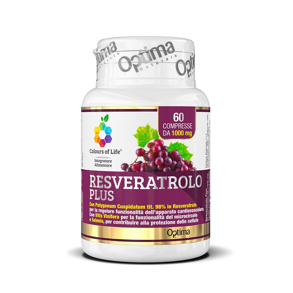 Optima Colours Of Life Resveratrolo Plus 60 pz Compresse