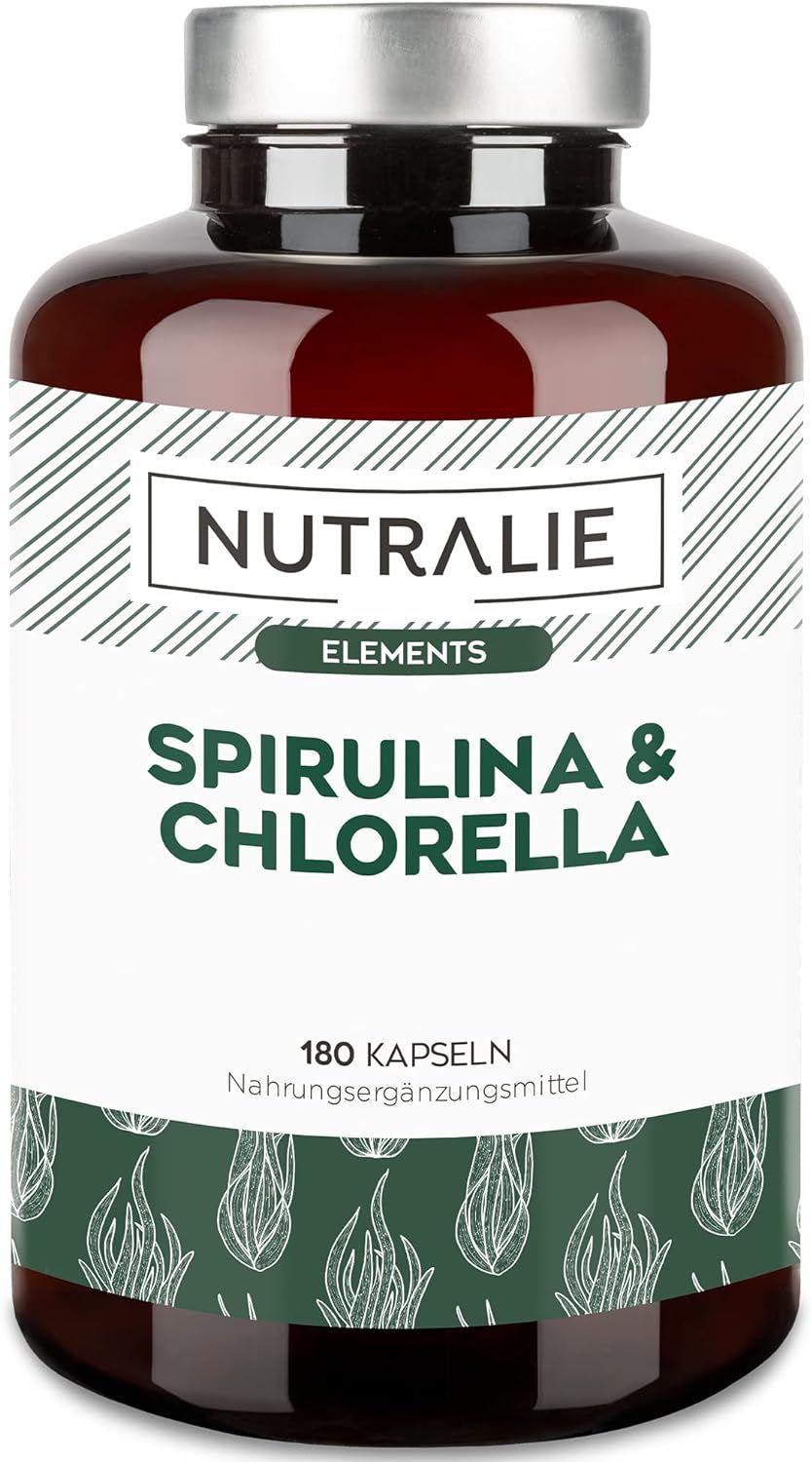 Nutralie Spirulina e Clorella 180 St