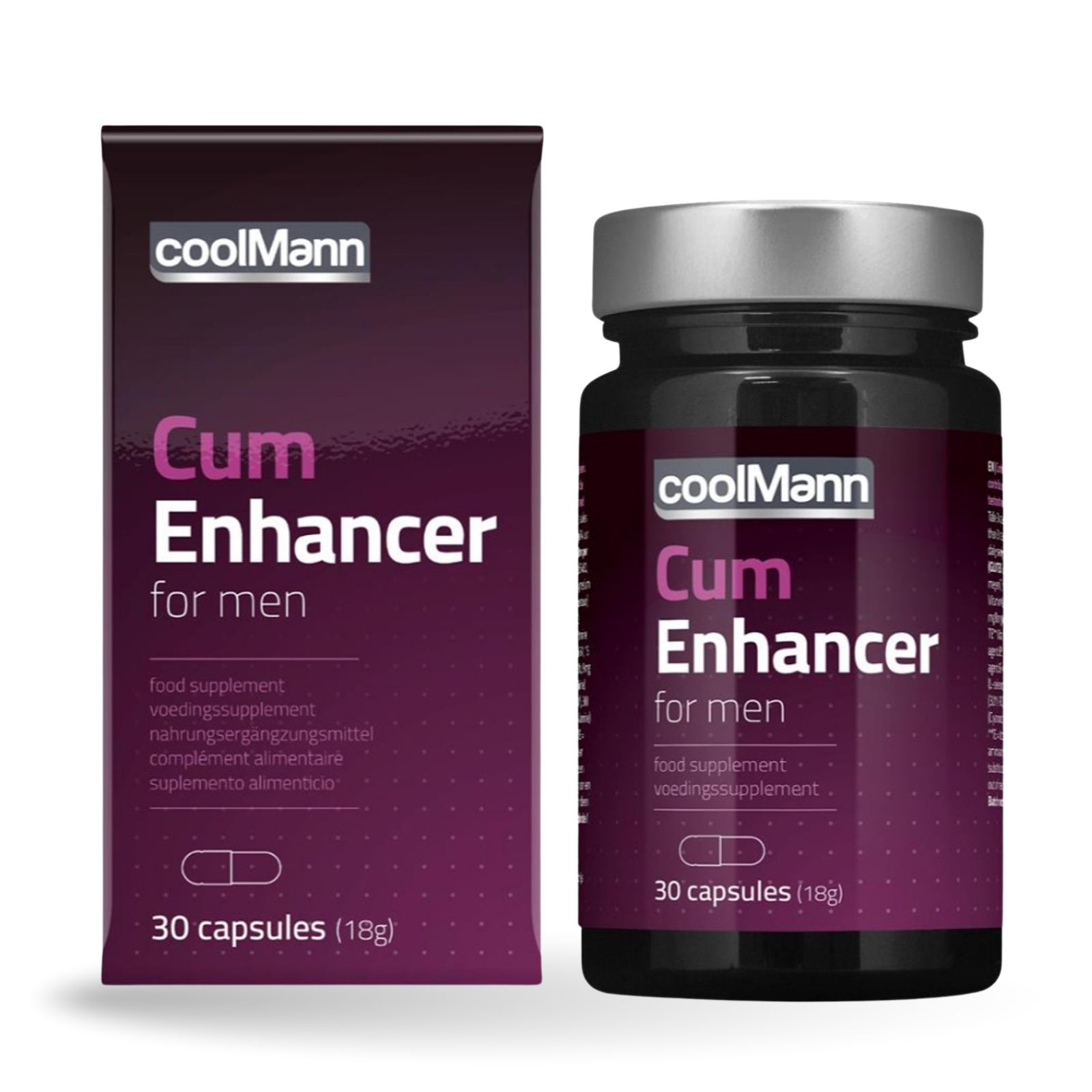 Coolmann - Potenziatore di sperma per più 18 g