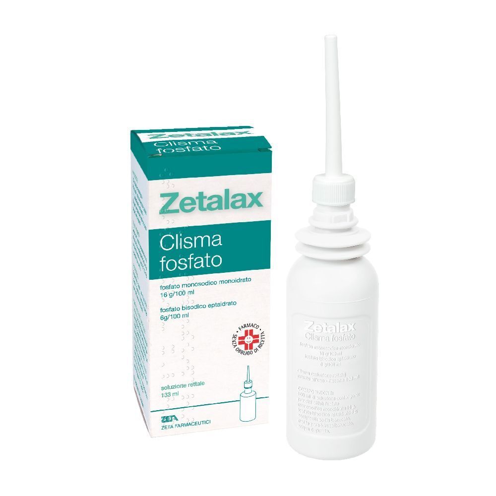 Zetalax Clisma Fosfato 133 ml Clistere