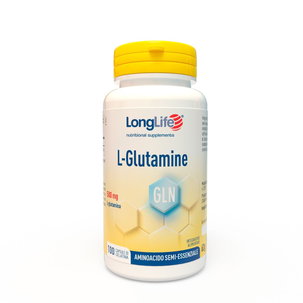 Longlife L-Glutamine 100 Capsule pz