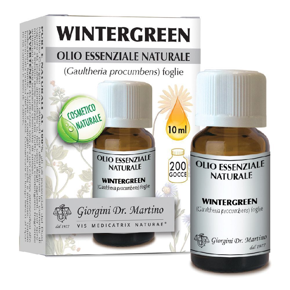 Wintergreen Olio Essenziale 10 Ml ml essenziale