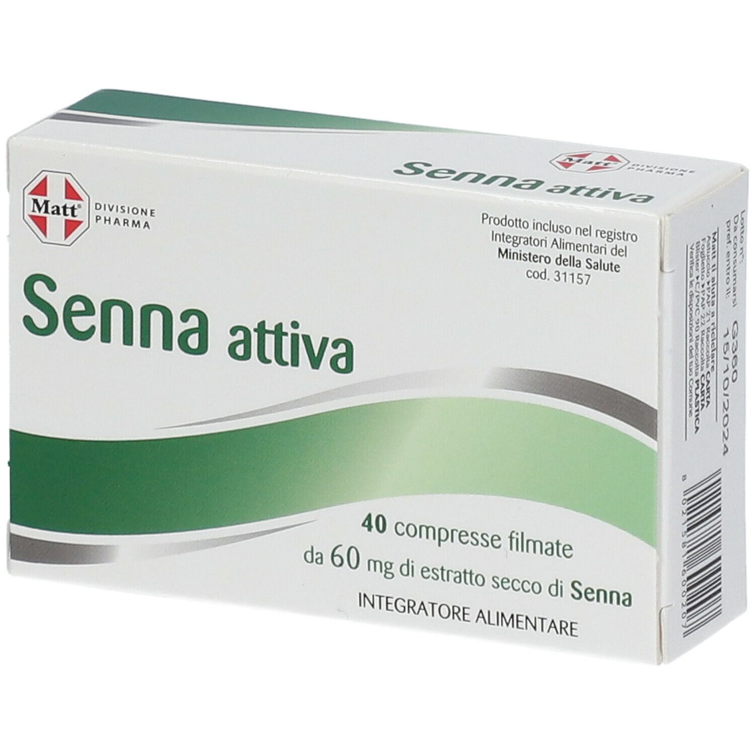 Matt® Pharma Senna Attiva 5,28 g Compresse