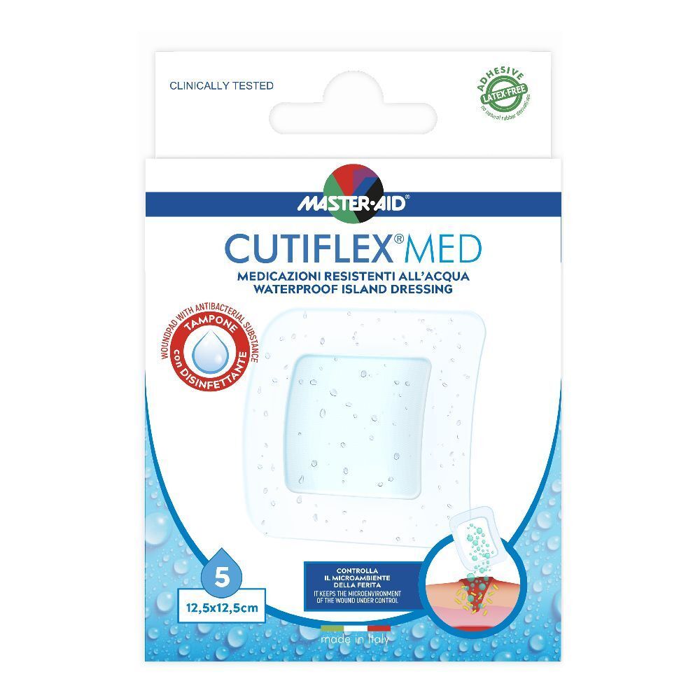 Master-Aid® Cutiflex® Waterproof 12,5 x cm 5 pz Cerotto