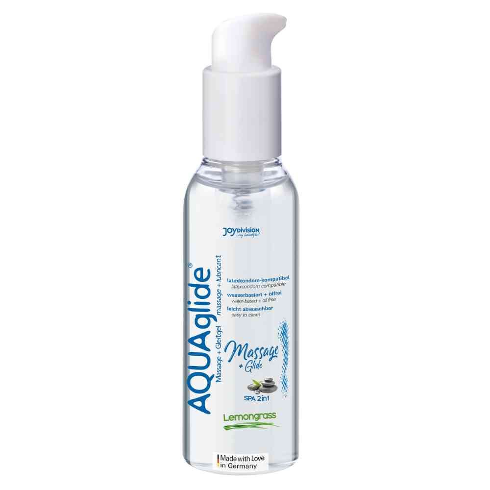 Joydivision *AQUAglide Massage + Glide* Lemongrass 200 ml Gel