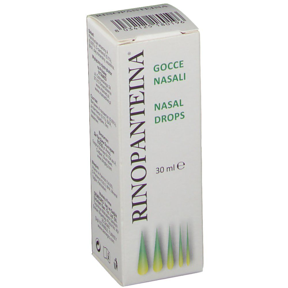 Rinopanteina® Gocce Nasali 30 ml nasali