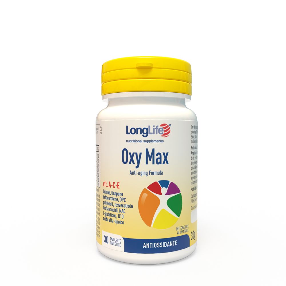 Longlife Oxy Max 30 Tavolette pz Compresse