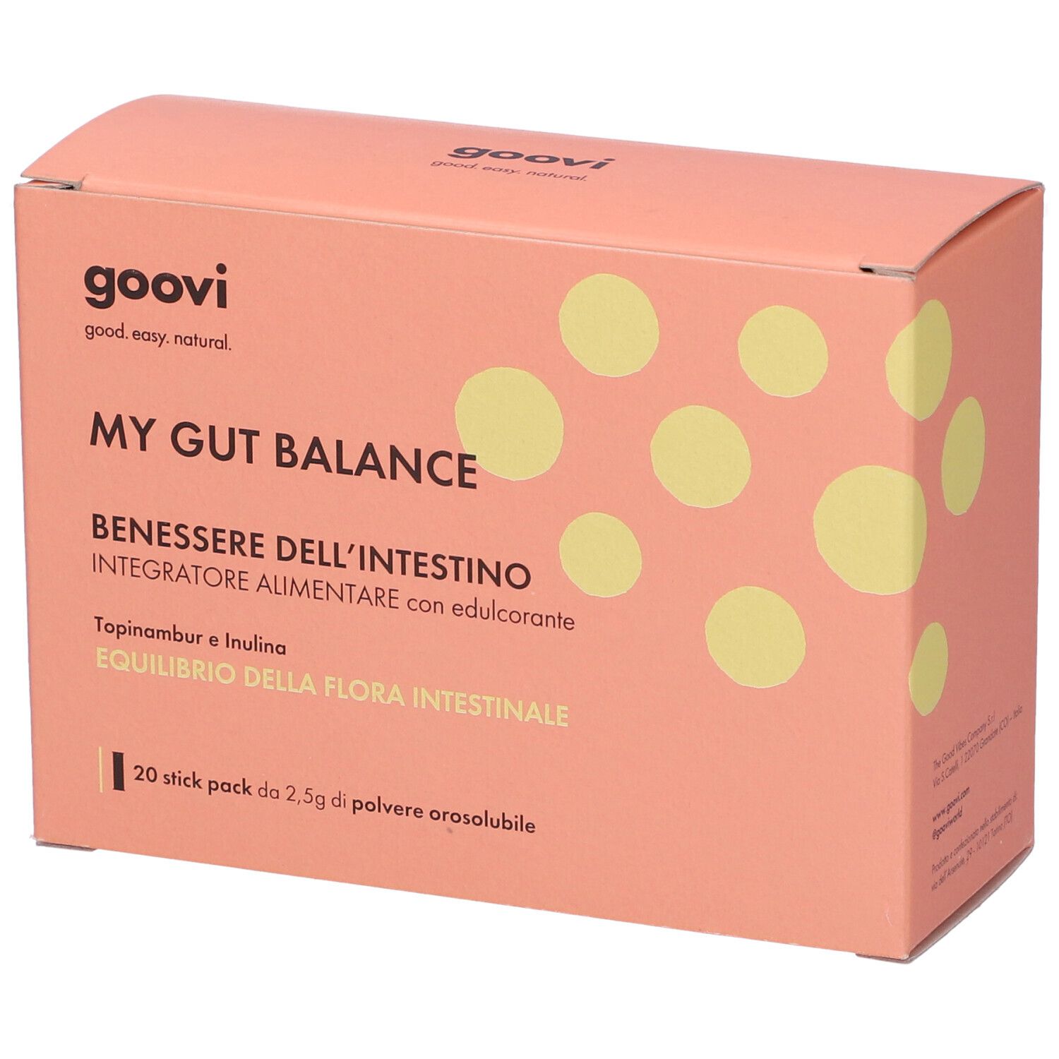 Goovi Benessere Dell'Intestino 1 pz Compresse
