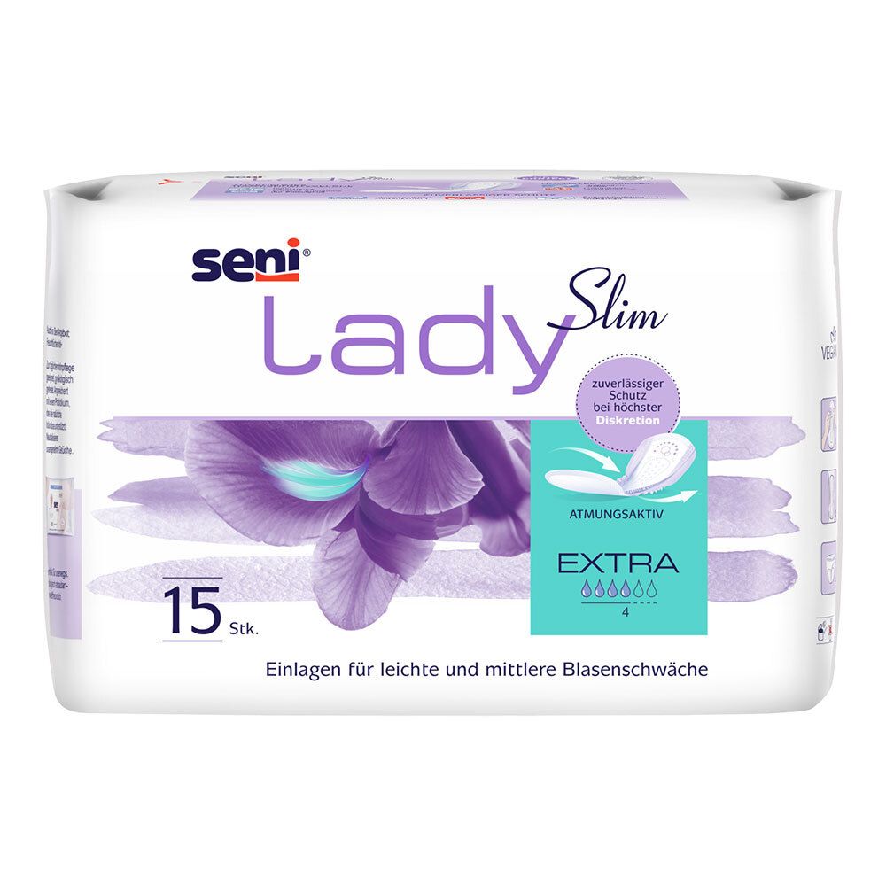 Assorbente per incontinenza Seni Lady Slim extra, 1 confezione = 15 pe