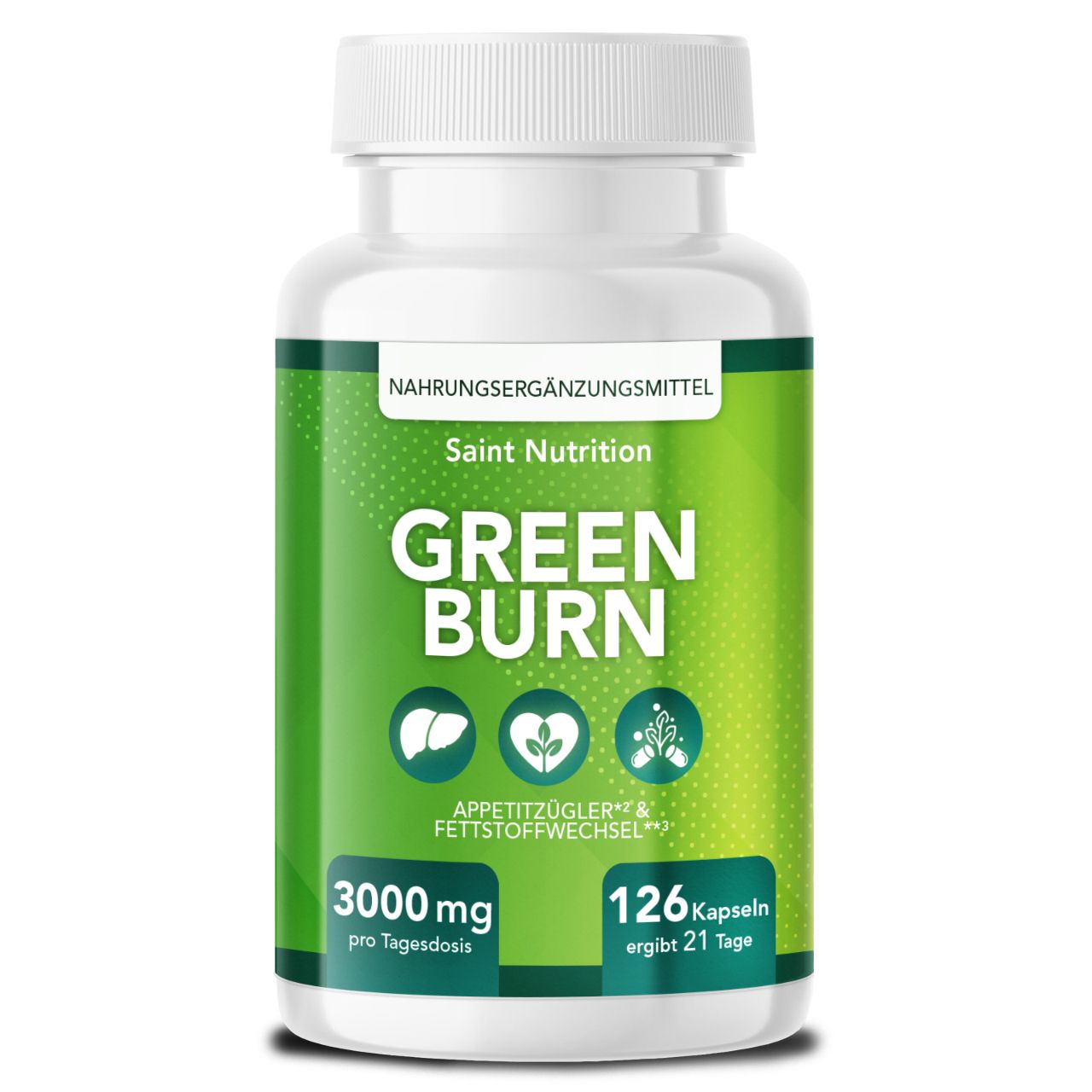 Saint Nutrition® Green Burn Capsule 3000 mg