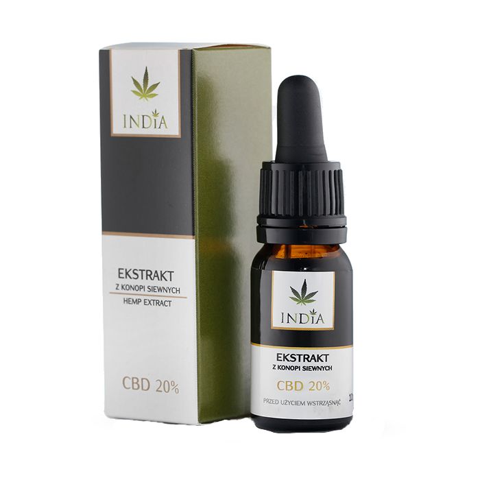 Olio di CBD India® al 20% senza THC 10 ml 1 Gocce orali