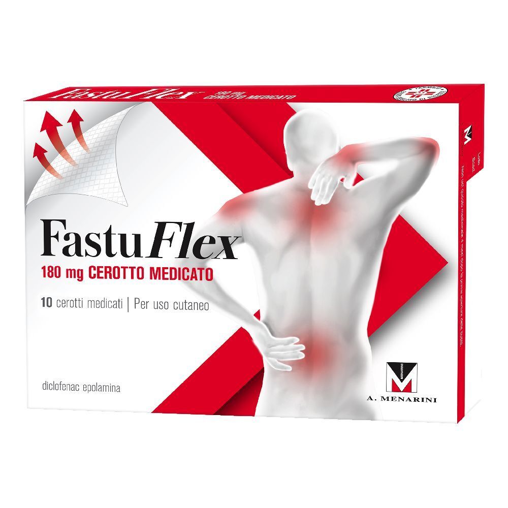 FASTUFLEX 180 mg cerotto medicato 10 pz Cerotto