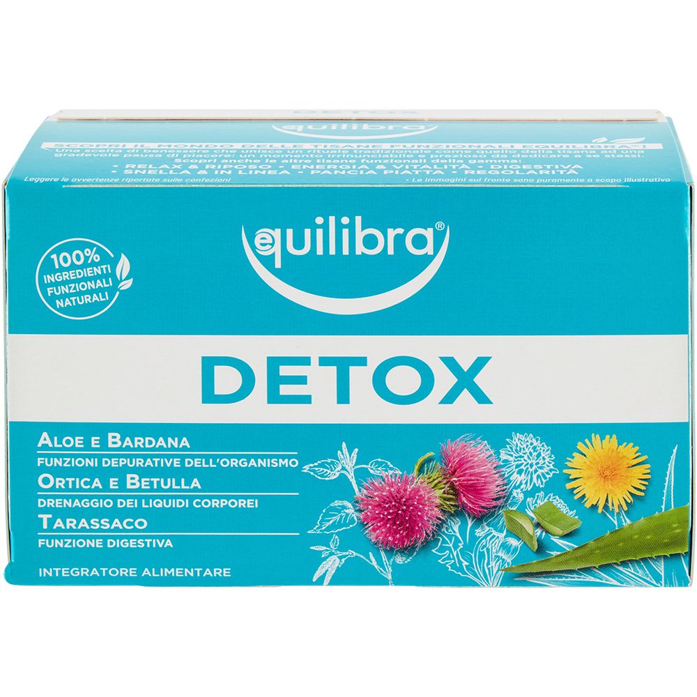 Equilibra® Detox 30 g Bustine filtro
