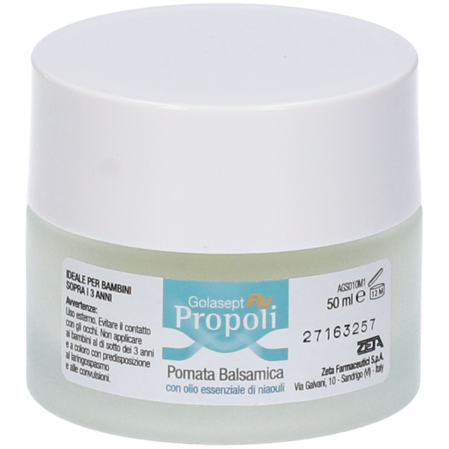 ZETA FARMACEUTICI GolaseptFlu Propoli Pomata Balsamica 50 ml