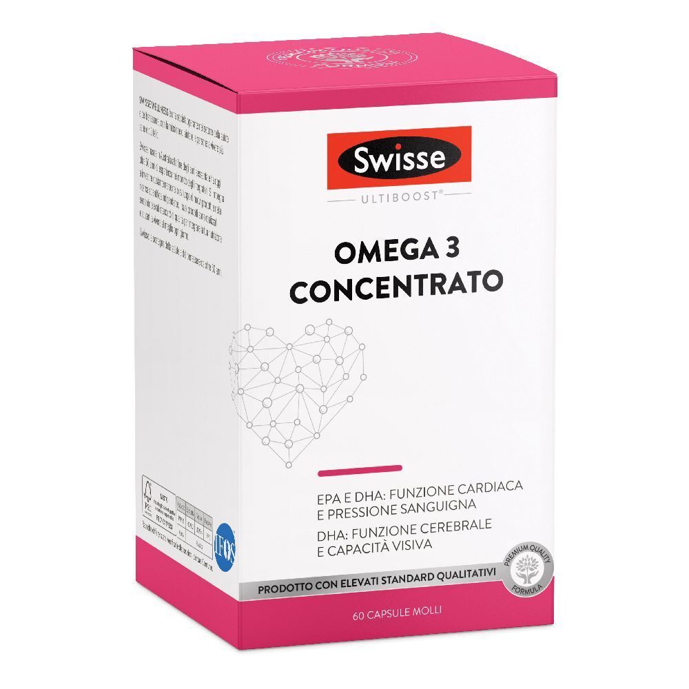 Swisse Omega 3 Concentrato 60 pz Capsule