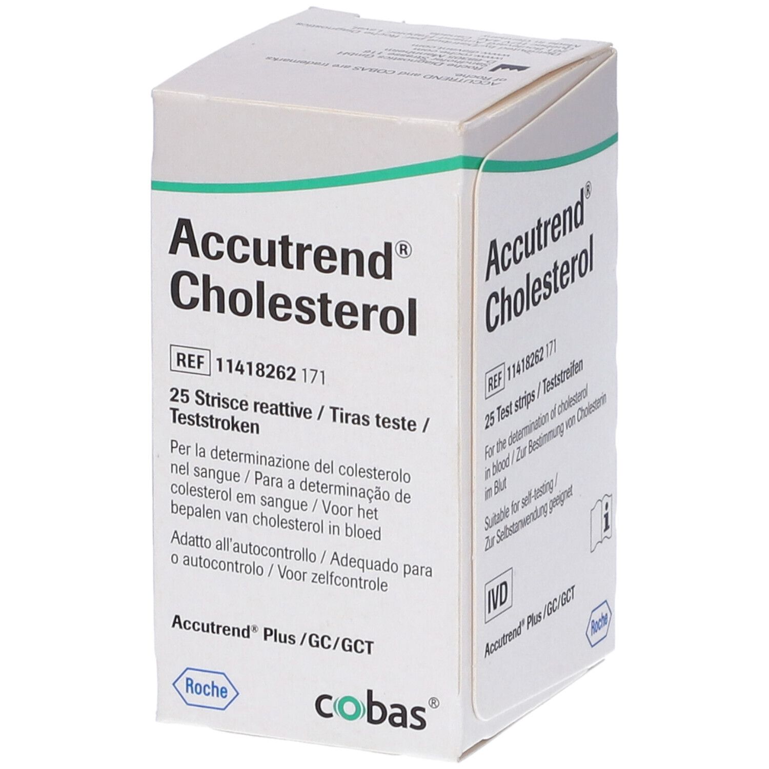 Accutrend Cholesterol Strisce Reattive 25 pz Altro