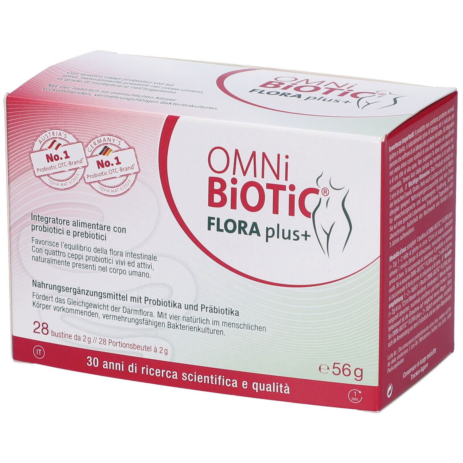 Omni Biotic Flora Plus+ 28 Bustine Da 2 G 56 g