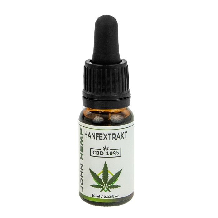 Olio CBD John Hemp 10% 10 ml Gocce orali
