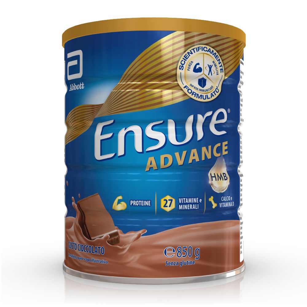 Ensure Advance Formula Nutrivigor in polvere Cioccolato 850 g Polvere