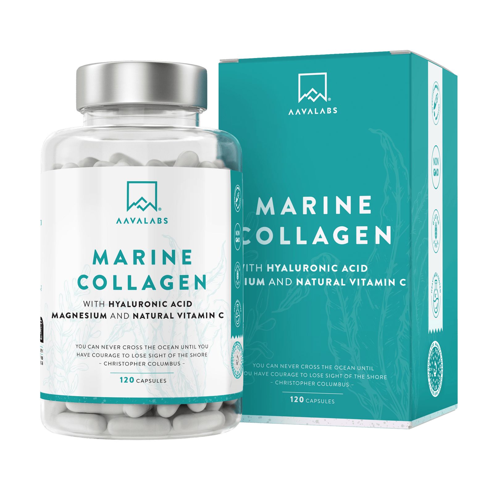 Aavalabs Collagene Marino 120 pz Capsule