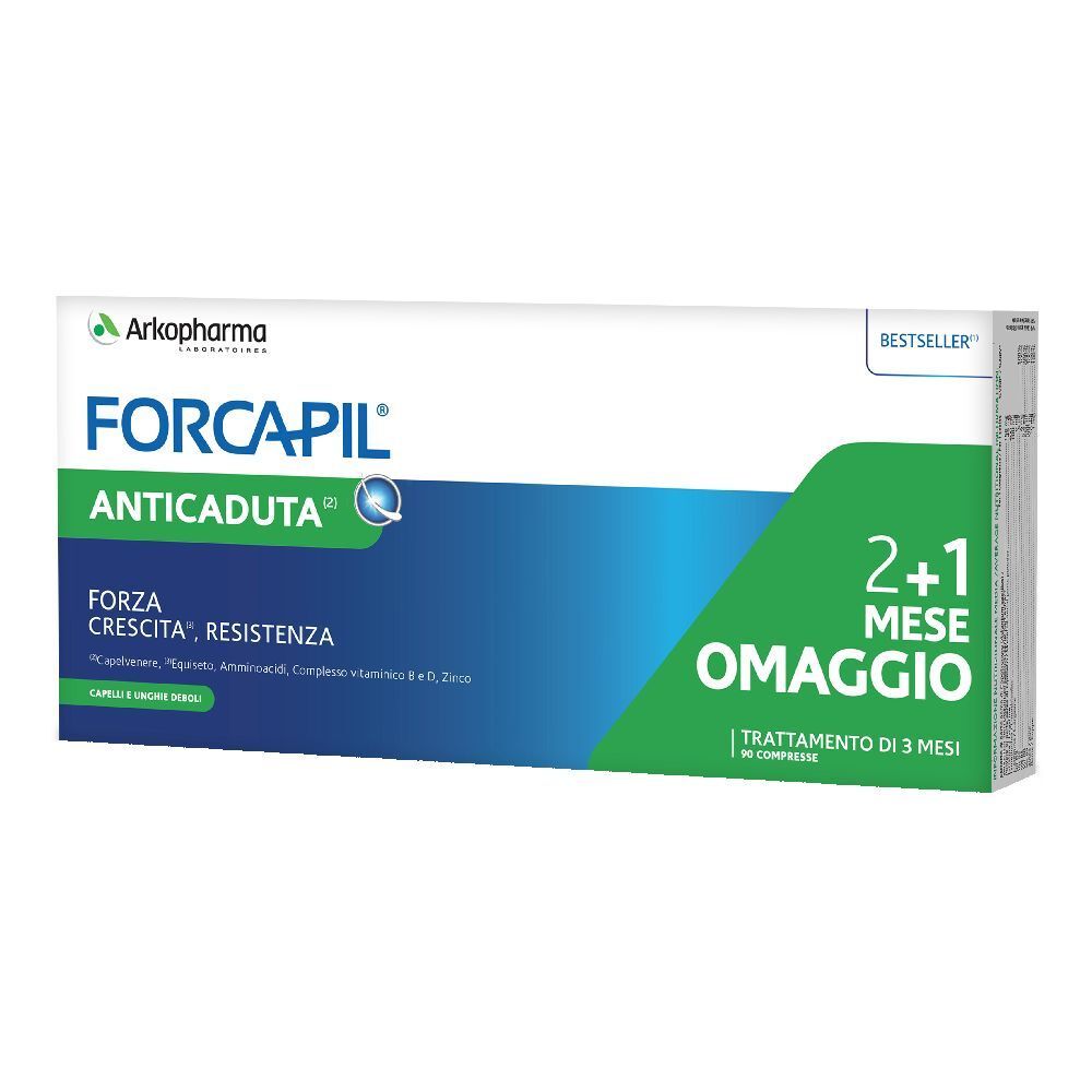 Arkopharma FORCAPIL® Anticaduta 3 pz Compresse