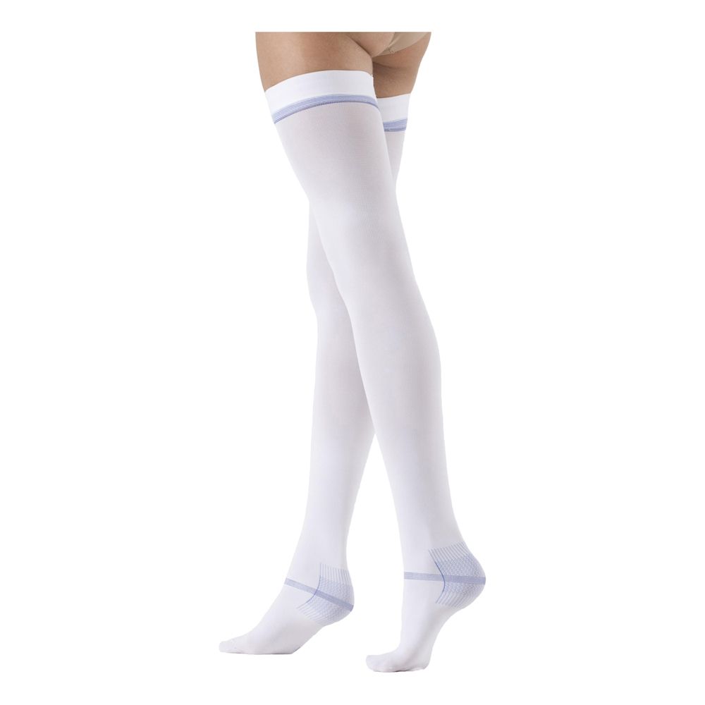 Varisan Ate 18Mmhg Calza Autoreggente Ag P I Cot Bianco Xs 1 St