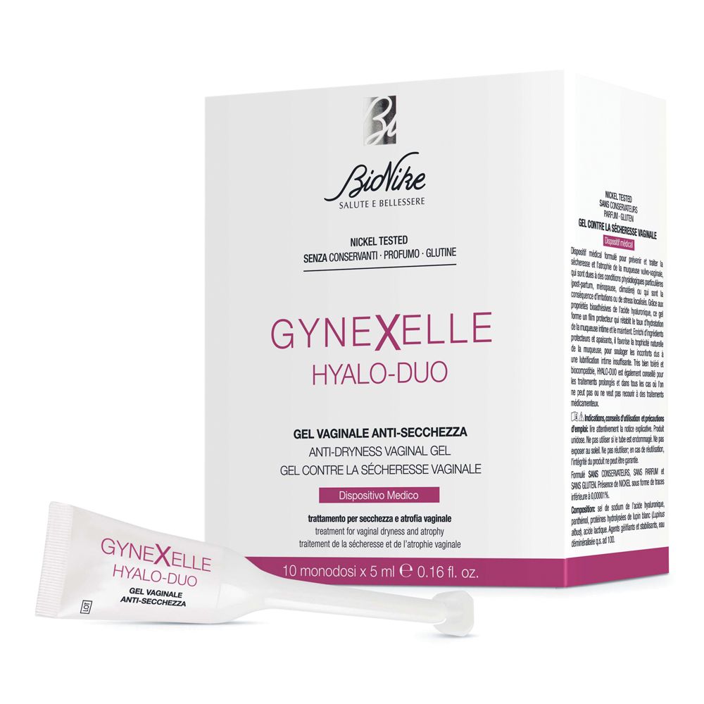 BioNike Hyalo-duo Gel Vaginale Anti-secchezza 10x5 ml