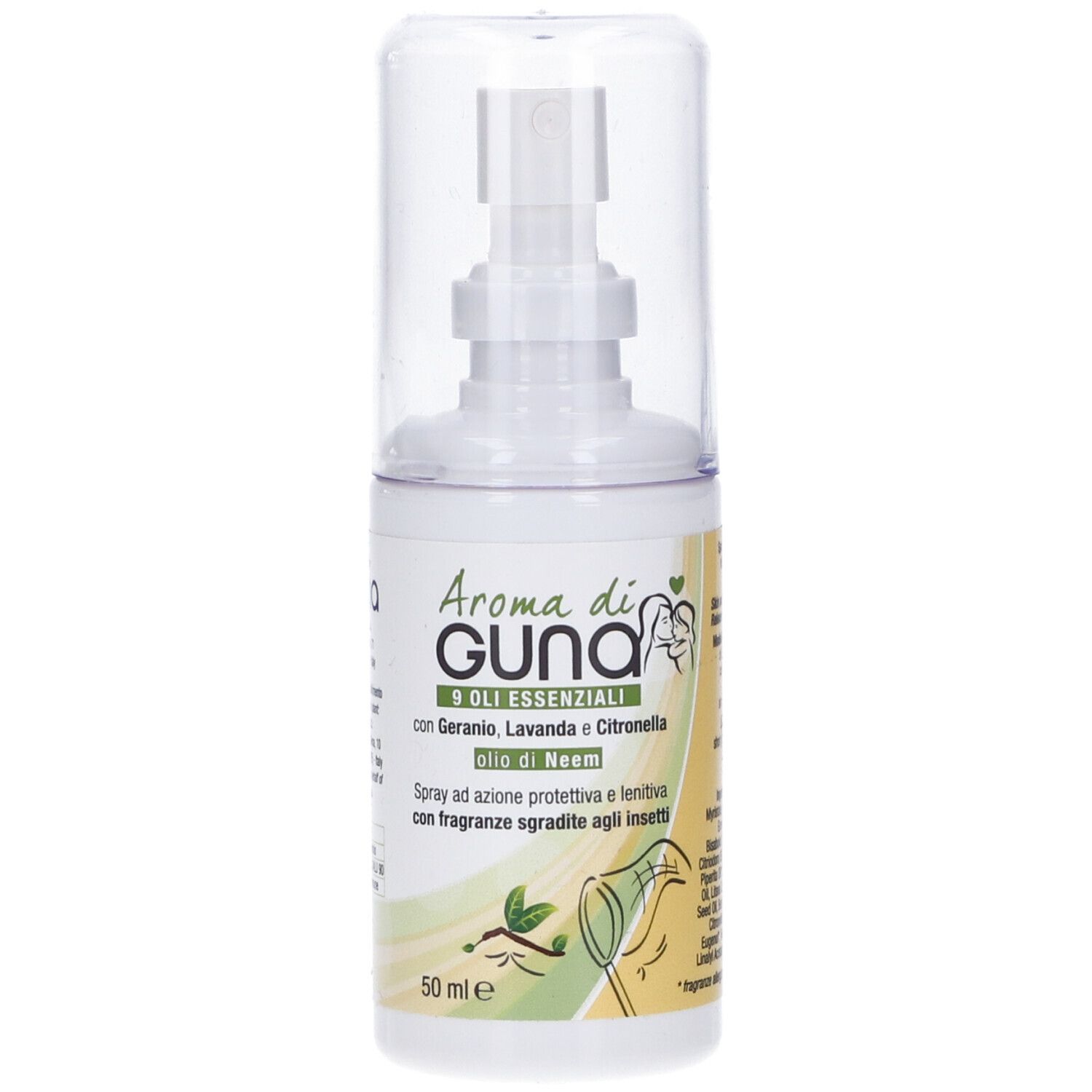 Aroma di Guna Spray con 9 Oli Essenziali 50 ml