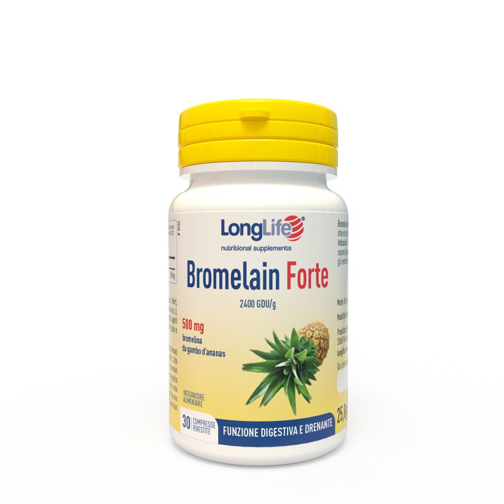 LongLife® Bromelain Forte 30 pz Compresse