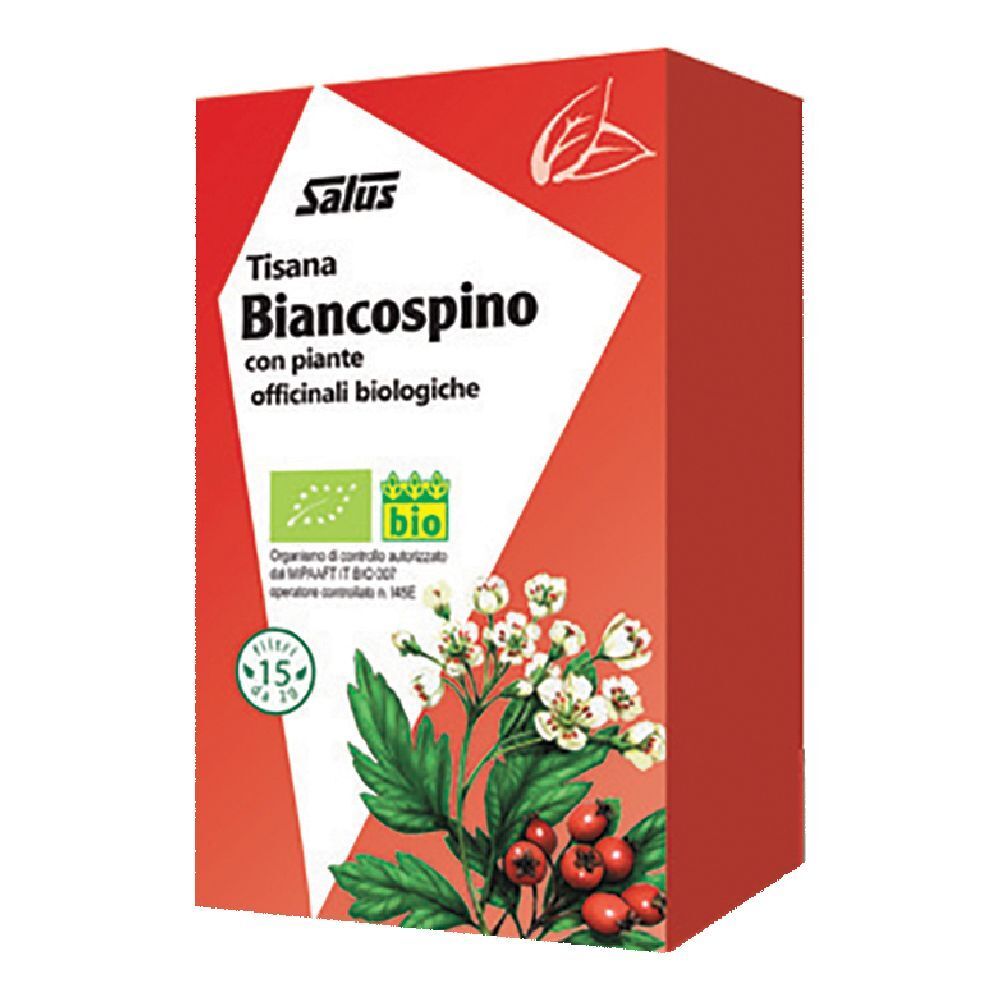 Saluz Tisana Biancospino 15 pz Bustine filtro