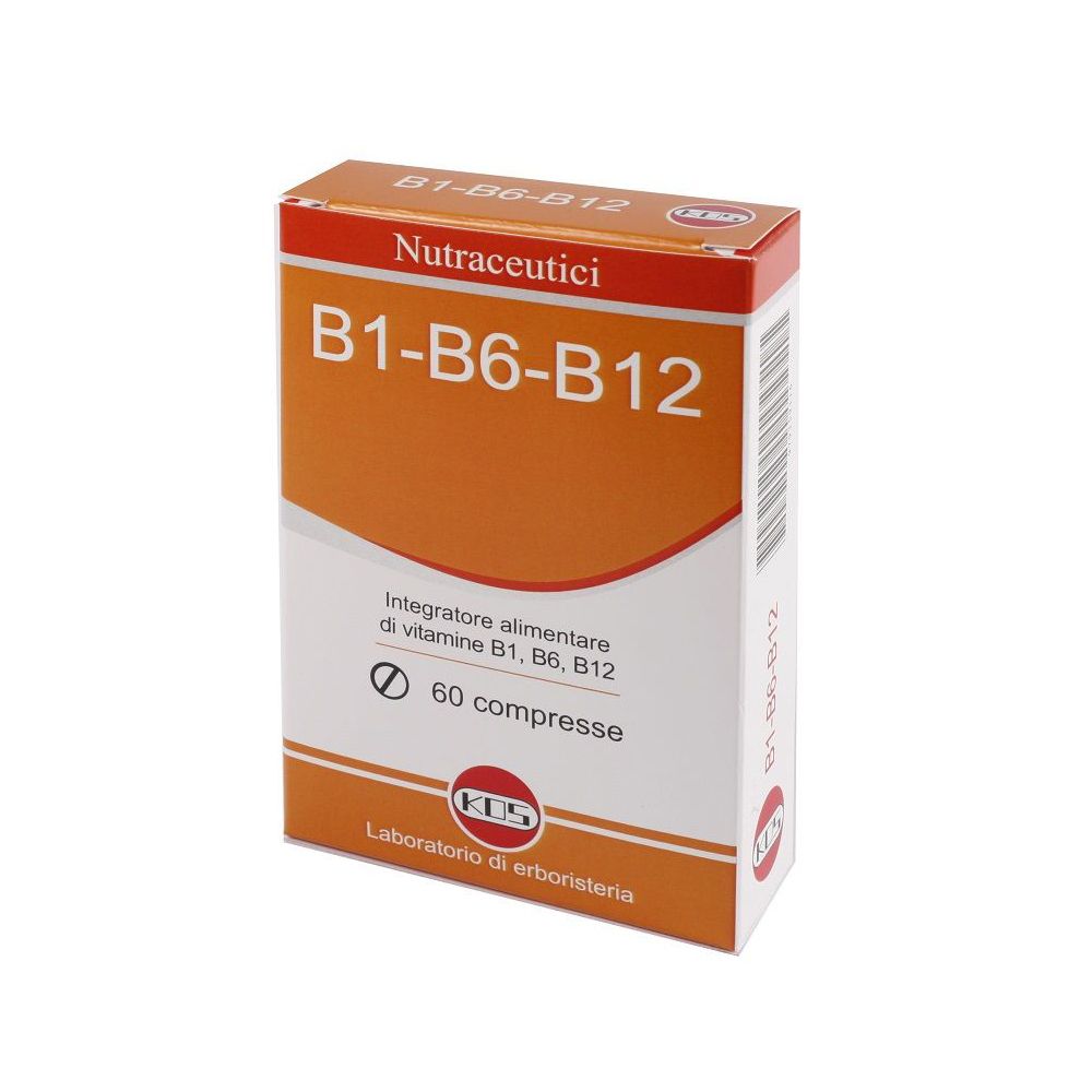 KOS Vitamine B1 B6 B12 Compresse 60 pz