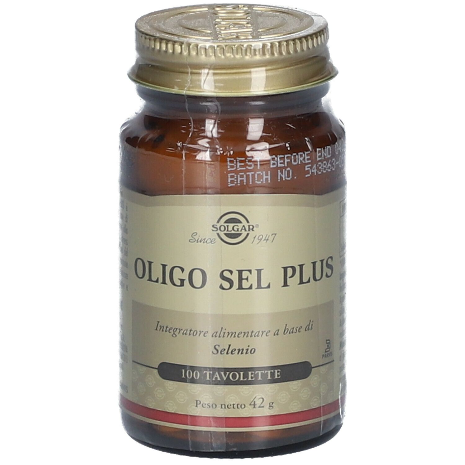 SOLGAR® Oligo Sel Plus 42 g Compresse masticabili