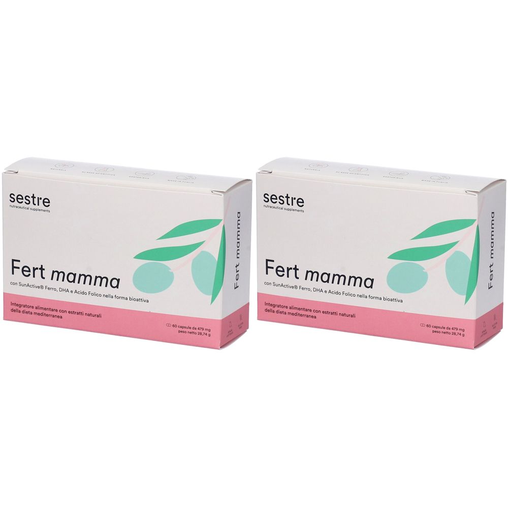 Sestre Fert Mamma Compresse Set da 2 2x28,74 g
