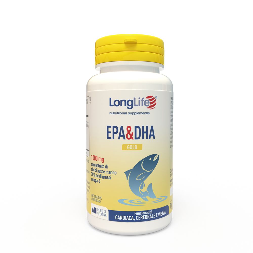 LongLife® EPA & DHA Gold 60 pz Capsule morbide